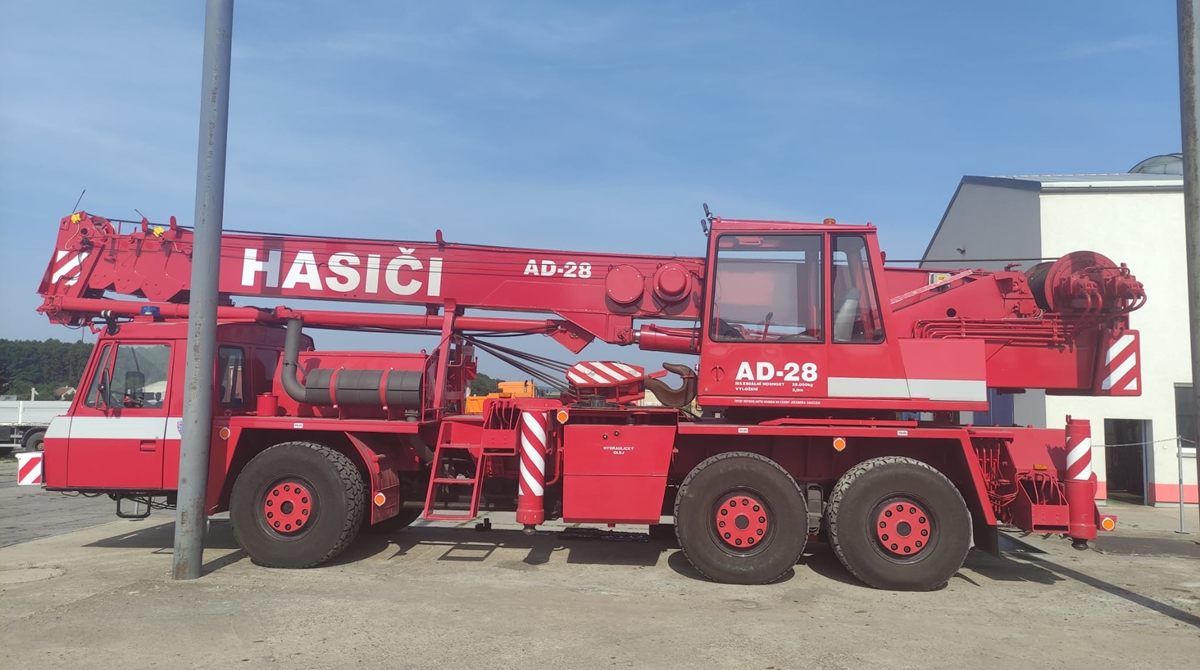 Servis podvozků hasičské techniky